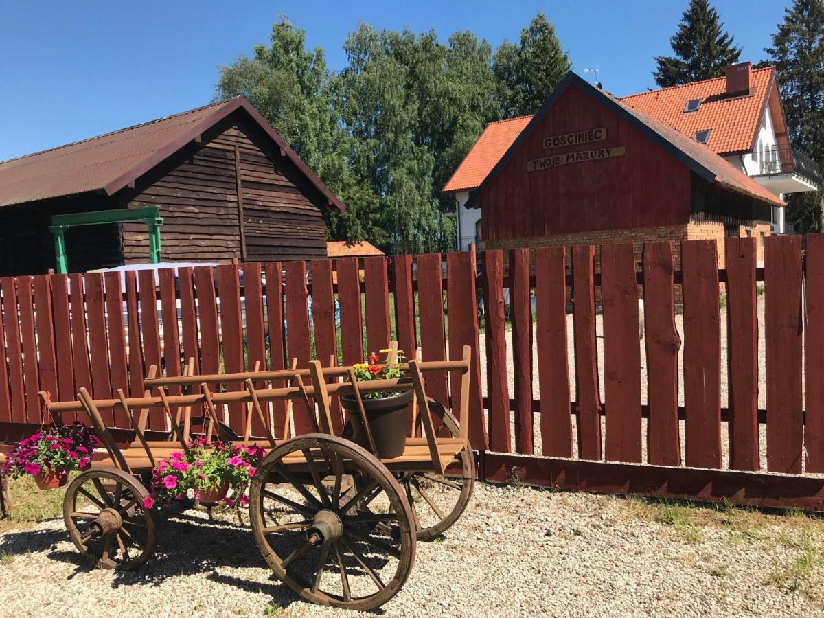 Gosciniec Twoje Mazury Nad Jeziorem Sniardwy Tuz Obok Plazy Nowe Guty Kültér fotó